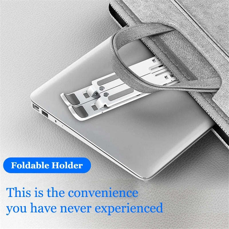 Support réglable pour ordinateur Portable, Support d'ordinateur pour Macbook Air Pro, accessoires, Base pliable pour Pc