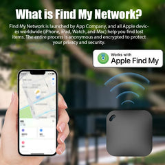 Traqueur GPS Bluetooth intelligent avec trouver mon application, dispositif de rappel Anti-perte pour téléphone, localisateur ITag, clés de localisation évaluées MFI, détecteur d'animaux de compagnie