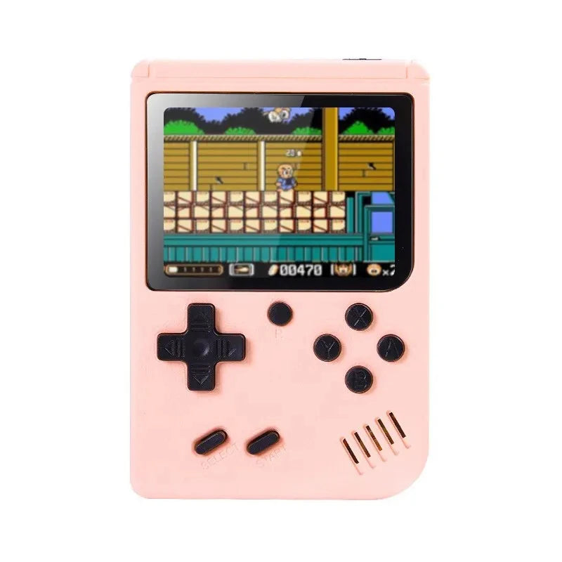 Mini Retro Portable Video Game Console, 8-bit, 3.0-inch Color LCD Screen, Color Game Player for Kids, 500 Built-in Games