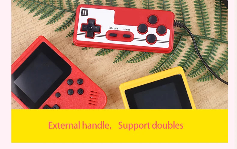 Console de jeu vidéo rétro avec écran Lcd de 2.4 pouces, 400 pouces, Portable, cadeau de noël