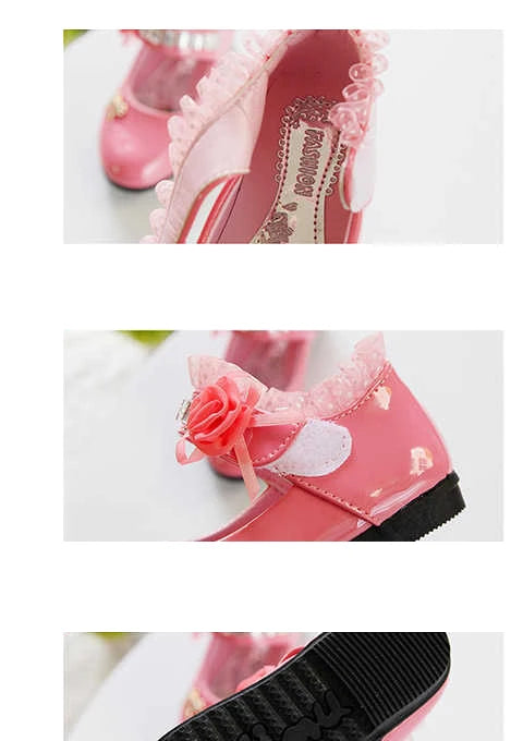 Chaussures en cuir pour filles, chaussures de princesse simples pour enfants, grandes chaussures de performance noires pour étudiants, chaussures en cuir pour bébés, nouvelle collection 2024