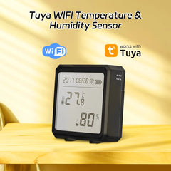 Compteur intelligent de température et d'humidité WiFi Graffiti compteur de température et d'humidité application Mobile sans fil contrôle à distance de la température