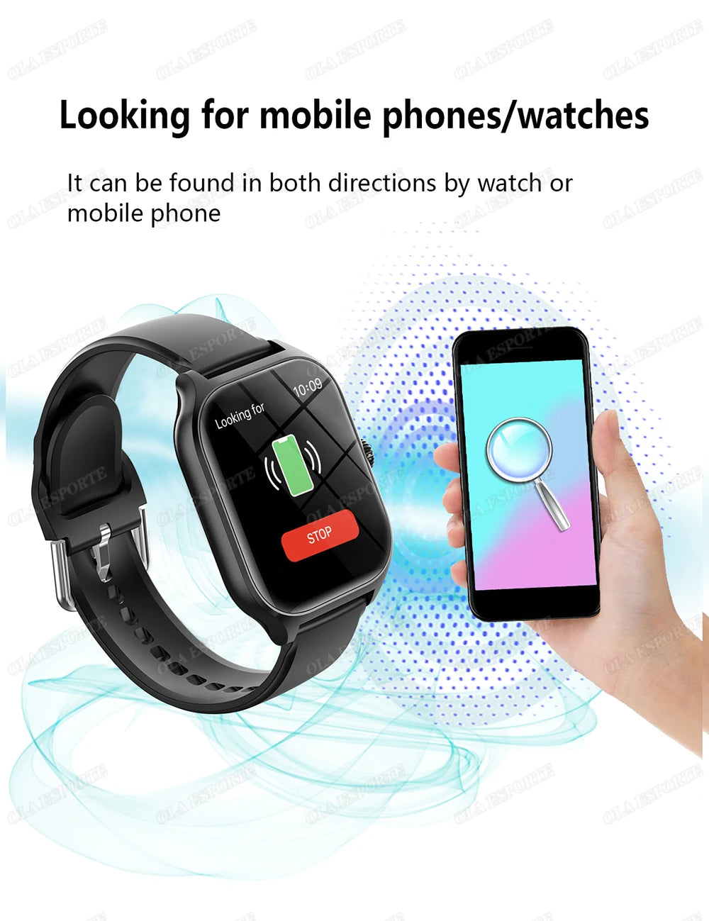 Nouvelle montre intelligente 2.01 pouces HD affichage réponse faire appel Message vue Modes de Sport bricolage cadran prévisions météorologiques pour hommes femmes