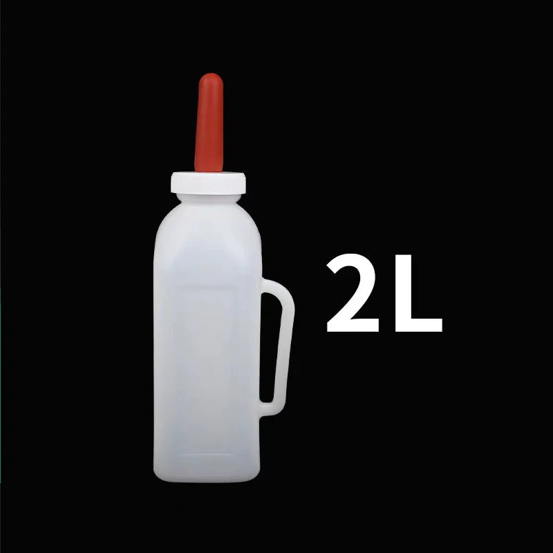 Bouteille d'alimentation pour lait de veau avec tétine, porte-bouteille pour lait de mouton, alimentation de traite, buveur de remplacement, outils d'alimentation pour le bétail