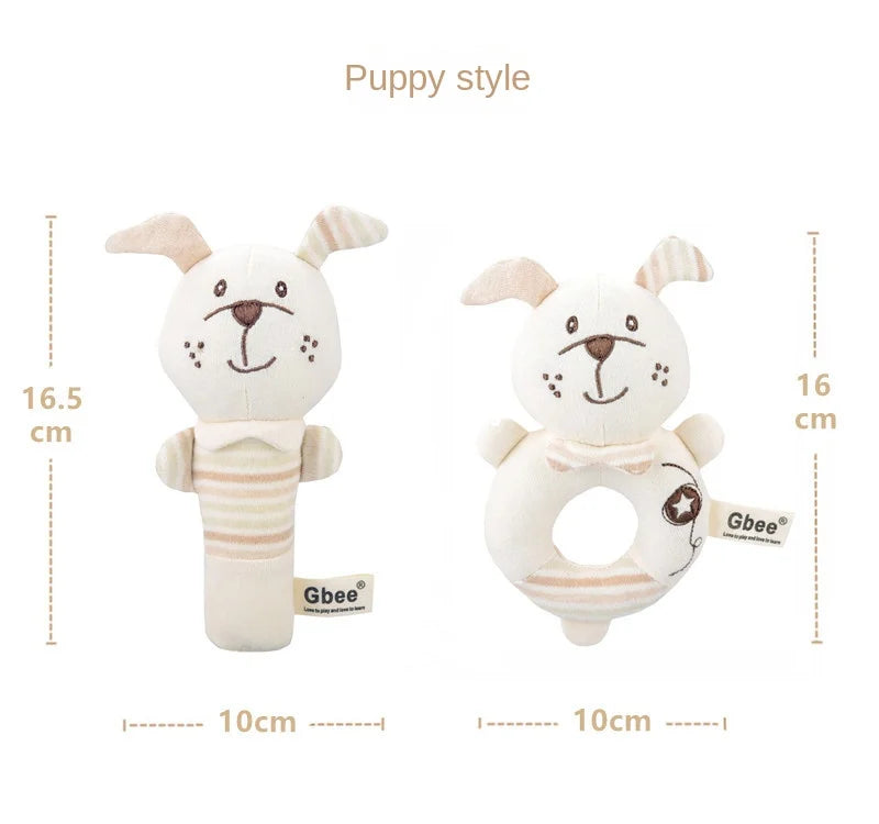 Hochets pour bébé doux dessin animé mignon en peluche animaux hochets jouets enfant clochettes éducatives doux enfant en bas âge bébé confort jouets игрушки для