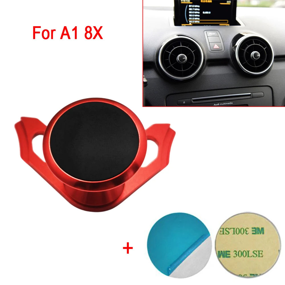 Support de téléphone de voiture pour Audi A1 8X Sportback2011-2018 clip d'aération support de style de voiture support de GPS support rotatif support mobile accessoires de support rapide