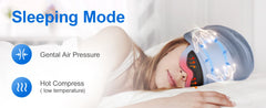 Masseur de tête pour soulager la fatigue, masseur oculaire avec chaleur, massage de la tête et des yeux pour soulager le stress, compatible Bluetooth, cadeaux idéaux