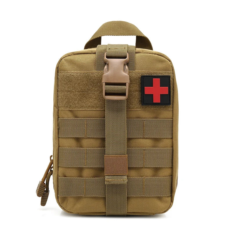 Sac de taille EDC Molle Powder IFAK, trousse médicale d'urgence de survie, trousse de premiers soins en plein air, accessoires de camping et de randonnée, sac de chasse