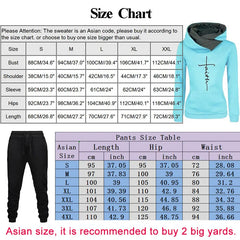 Femme survêtement deux pièces ensemble hiver sweats à capuche chauds + pantalons pulls femme Jogging femme vêtements sport costume tenues