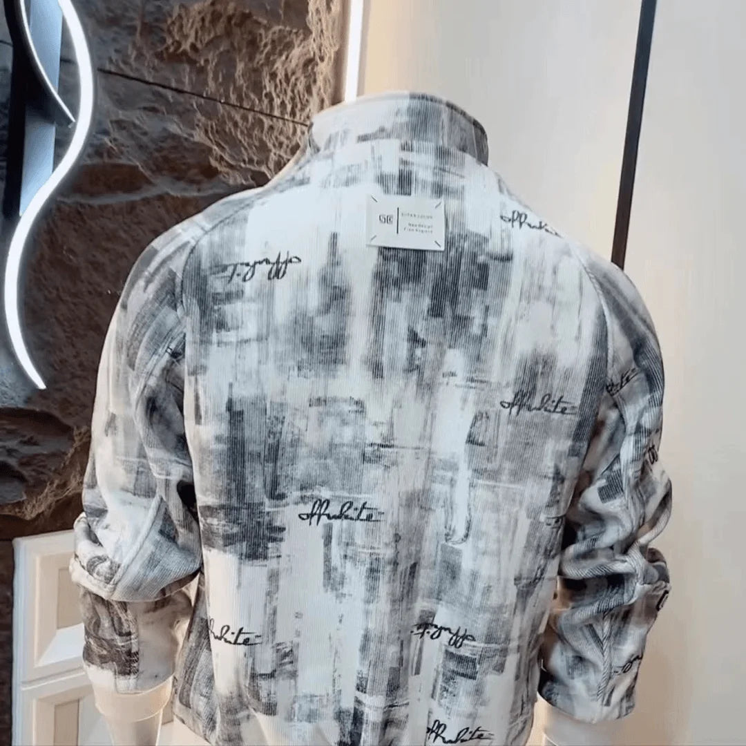 Veste de marque à la mode pour hommes, nouveau modèle rétro décontracté à manches longues, Niche belle