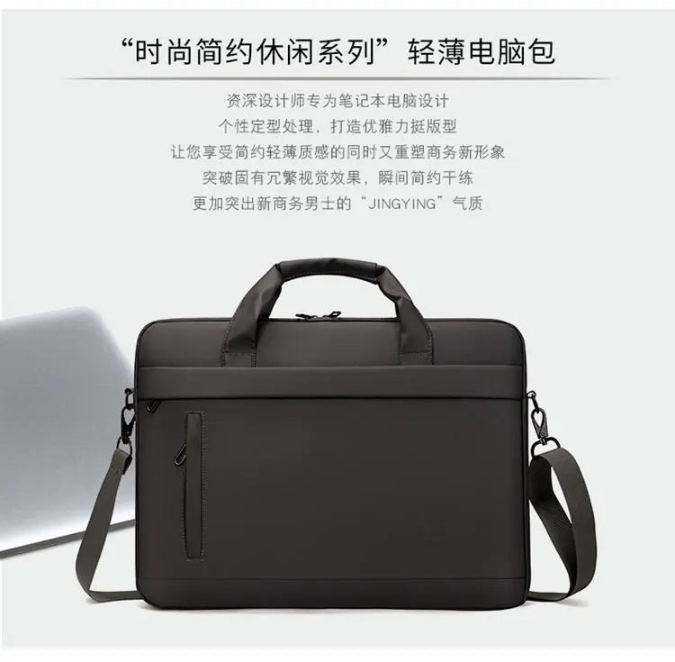 Sac pour ordinateur portable 15,6 pouces pour vêtements de travail quotidiens et sac à main de travail pour hommes et femmes