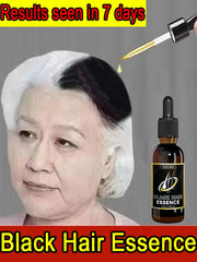 Réparer l'écologie originale des cheveux noirs