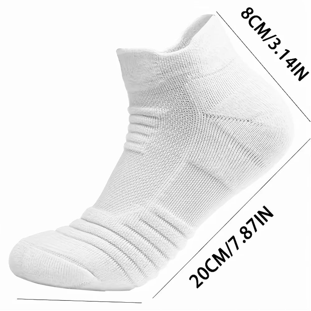 1/3 pairs of men's non-slip football socks, cotton socks, short and long tube, breathable and deodorizing sports socks, sizes 39-45