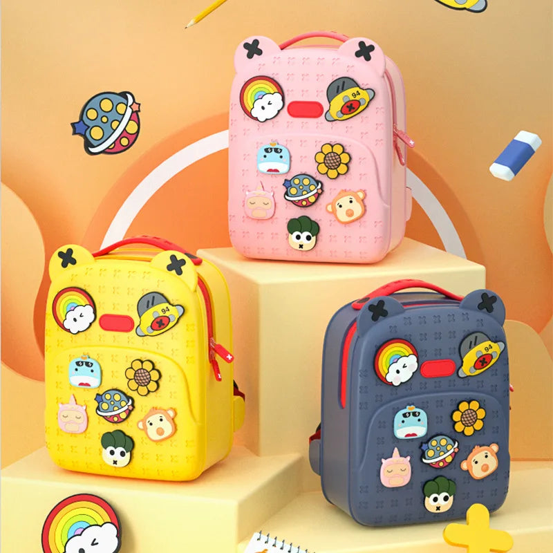 Sac à dos d'école étanche pour fille et garçon, à motif de dessin animé, à la mode, pour la maternelle, Kawaii, cadeau