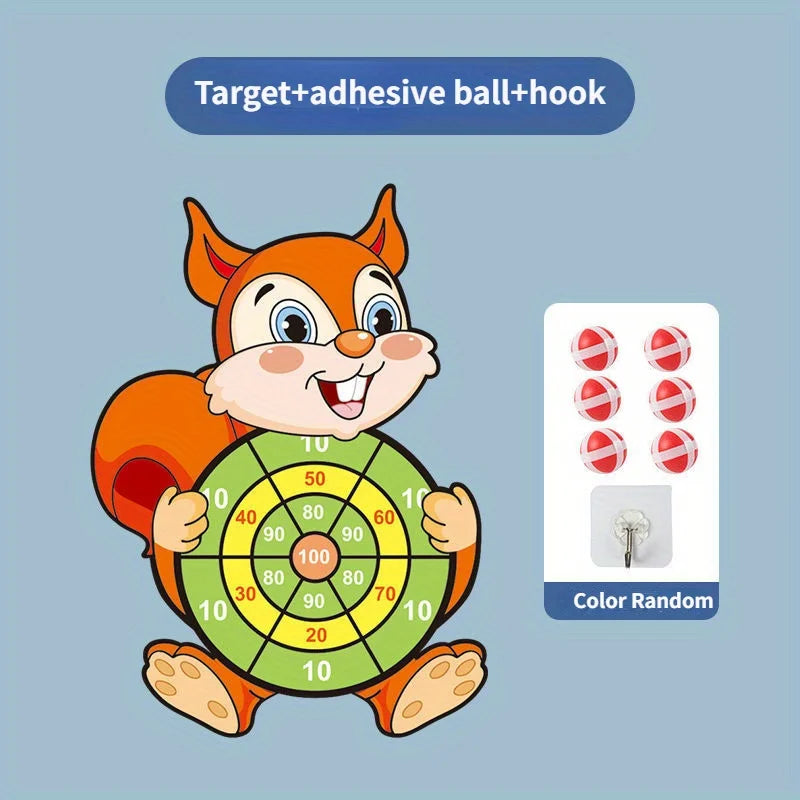 Jeux éducatifs jeu de fléchettes enfants jouet Stickey balle fléchette Sports d'intérieur enfant jeux Montessori pour enfants cadeaux bébé jouets