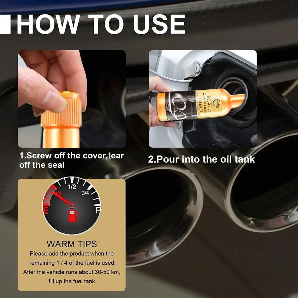 Special Offer: Car Catalytic Converter Cleaner, for Automotive Engines, CSV Clean Accelerators, Car Cleaner, Easy to Clean