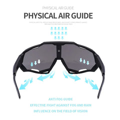Lunettes de soleil de cyclisme en plein air pour hommes et femmes, lunettes de protection UV400, lunettes de sport coupe-vent, équitation, pêche, course, randonnée