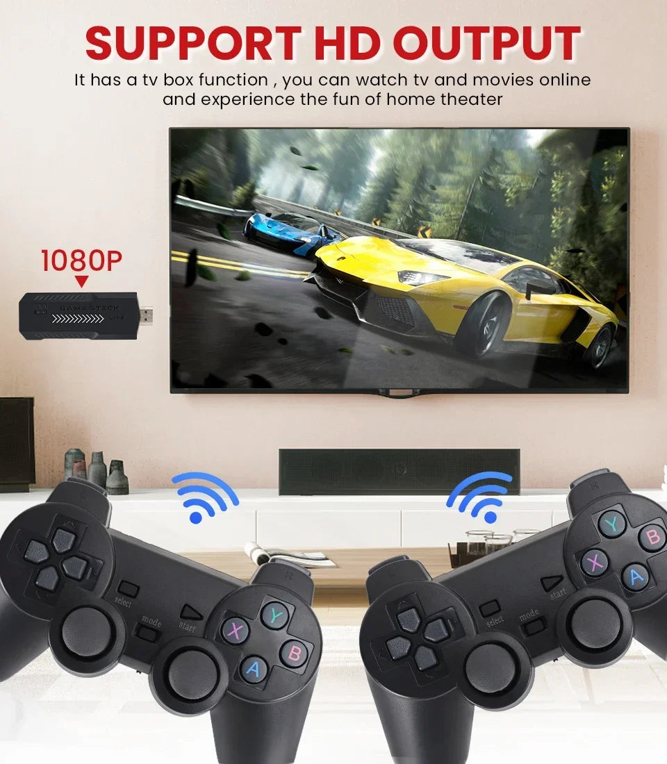 X2 Plus 256G 128G 64G GD10 Pro 4K lecteur de jeu 3D HD rétro Console de jeu vidéo contrôleur sans fil TV 50 émulateur pour enfants cadeaux