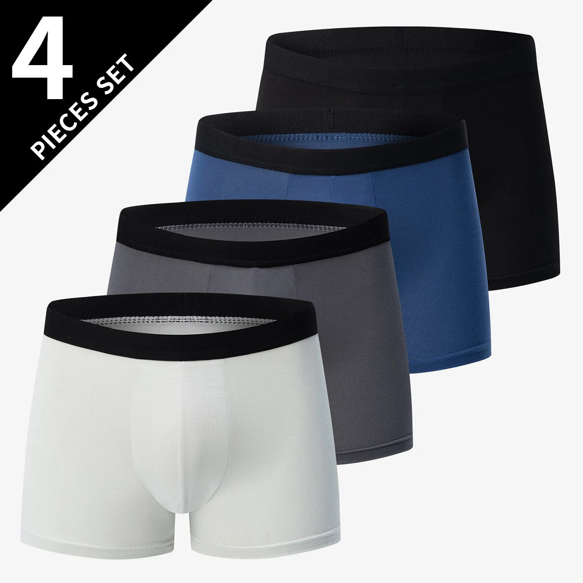 4/5 pièces taille européenne et américaine hommes imprimé mode Boyshort confortable hommes taille grande taille sous-vêtements Sexy maillot de bain