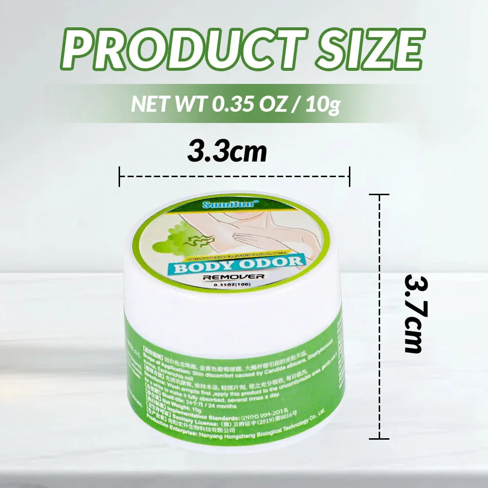 Crème anti-odeur corporelle pour les aisselles, mauvaise odeur, anti-transpiration, rafraîchissant, anti-sudorifique, arôme durable, déodorant, soins pour le corps