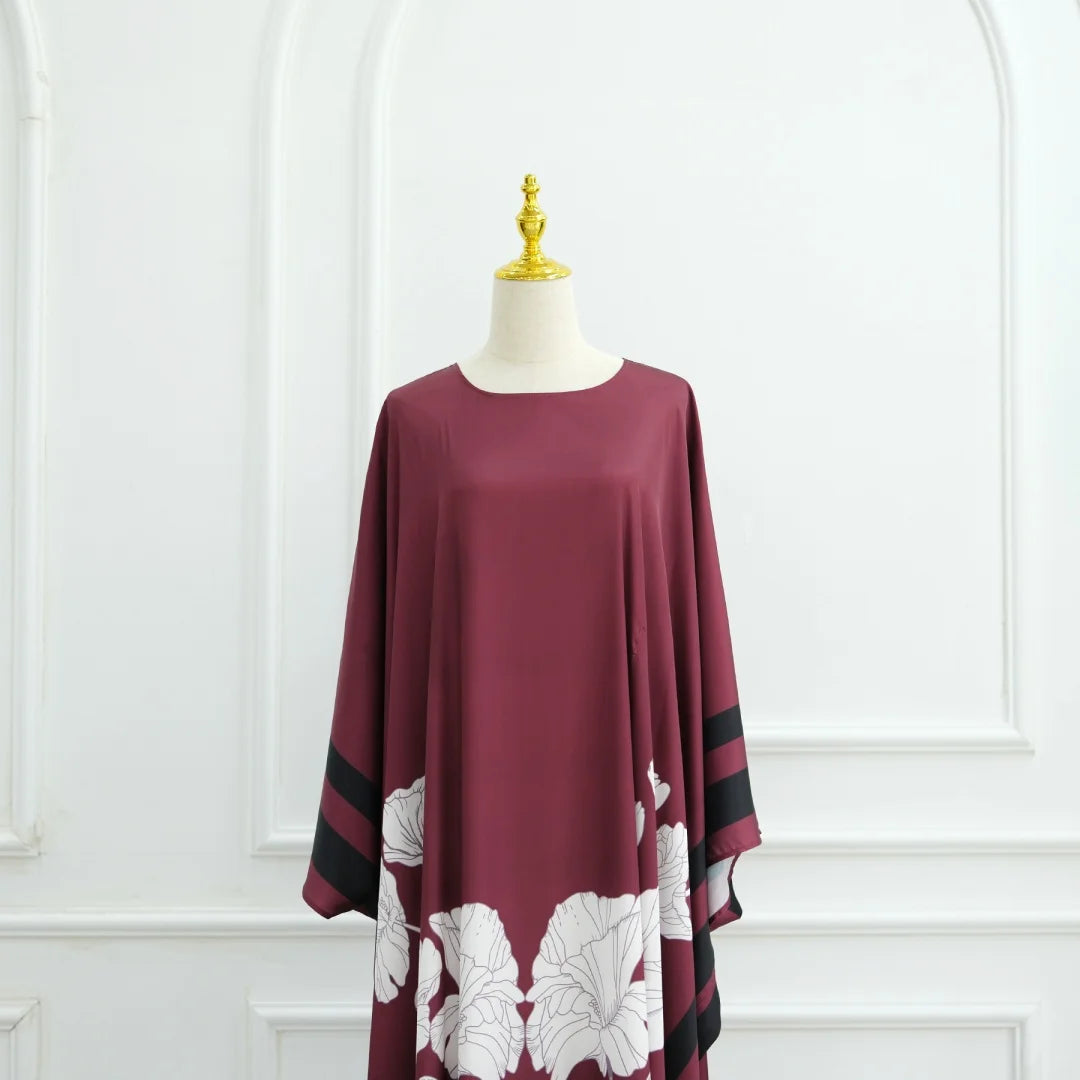 Ramadan Kebaya Muslim Abaya Damen Dubai Luxury Caftan African Dresses for Women Turkey Islam Moroccan Caftan Muslim Women's Dress