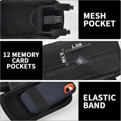 Étui Compatible avec SanDisk 1 To 2 To 4 To 500 Go/pour disque dur externe SSD PRO Extreme Portable, carte mémoire SD SDXC