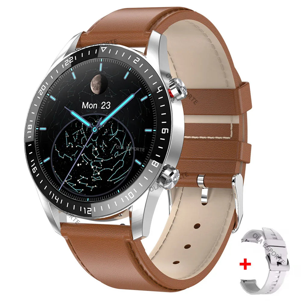 2025 nouvelle montre intelligente femmes hommes AMOLED écran Bluetooth appel plein écran tactile météo appel sport Bracelet intelligent 5ATM étanche