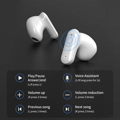 LY09 TWS casque sans fil Bluetooth 5.2 écouteur HIFI HD qualité sonore stéréo dans l'oreille écouteurs réduction du bruit casque