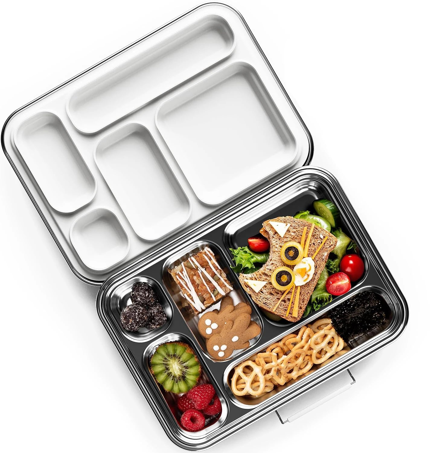 Boîte à Bento pour enfants, boîte à déjeuner pour enfants, boîte à déjeuner à Bento pour enfants, boîte à déjeuner pour tout-petits pour garderie, conteneurs de boîte à déjeuner pour enfants pour l'école