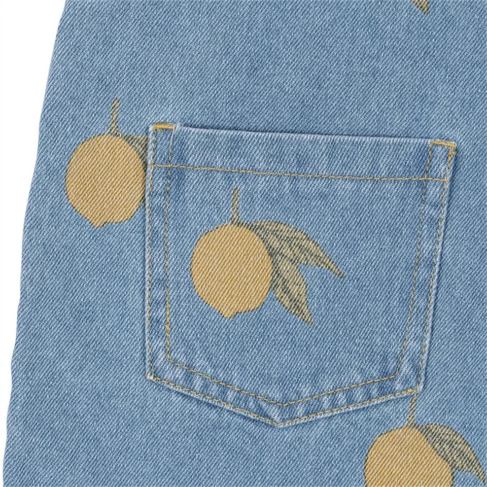 Robe imprimée mignonne pour filles, ensemble de vêtements pour tout-petits, veste à bretelles en jean, robes à enfiler en denim pour enfants, pantalons en jean combiné, marque KS, 2024