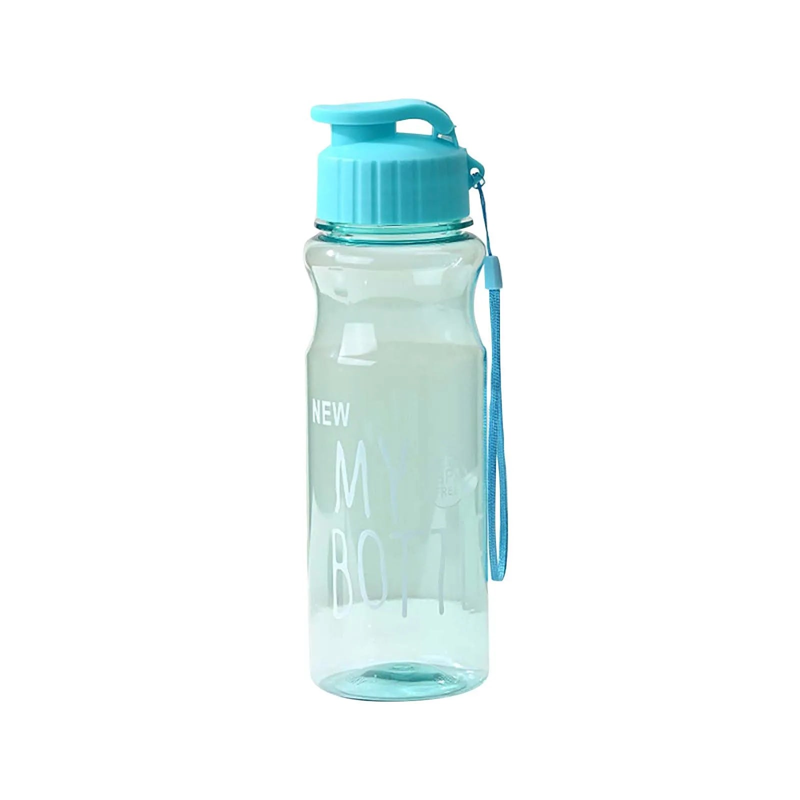 Bouteille d'eau créative pour hommes et femmes, 1 pièce, bouteille d'eau de sport, grande capacité, tasse d'extérieur, verres de Fitness