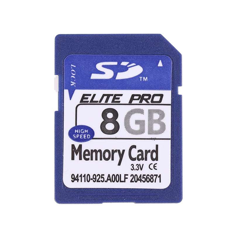 Carte mémoire flash numérique sécurisée, carte SD, 1 Go, 2 Go, 4 Go, 8 Go, 16 Go, 32 Go, 64 Go