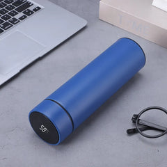 Thermos intelligent en acier inoxydable – Tasse de voyage sous vide à affichage LED (gobelet à thé à café chaud/froid à double température)