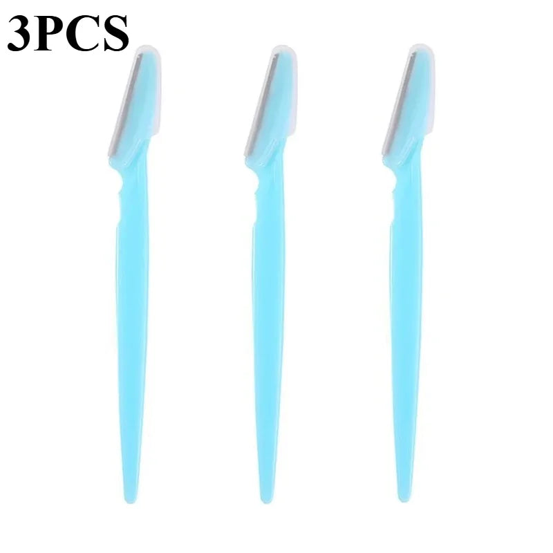 Women's eyebrow and facial razor, versatile exfoliating dermaplaning tools with precision cover, safe beauty, new