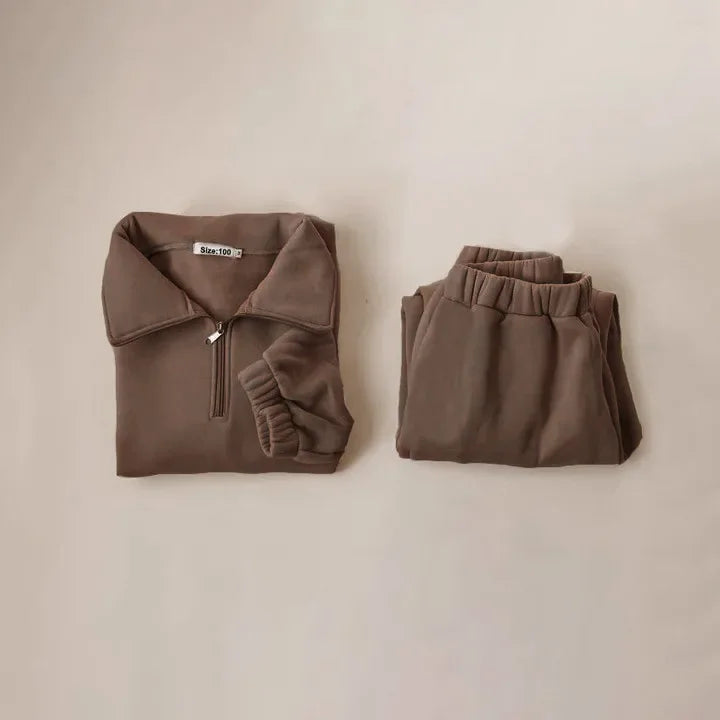 Ensemble sweat-shirt et pantalon Smile pour enfants, olympiques sportifs pour enfants, tenue chaude pour garçon et fille, vêtements pour enfants, automne et hiver