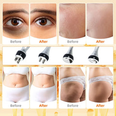4IN1 Cavitation Body Slimming 40K Machine Beauty Massager Skin Tighten Face Lifting Vacuum Suction(Overseas Warehouse Shipment)