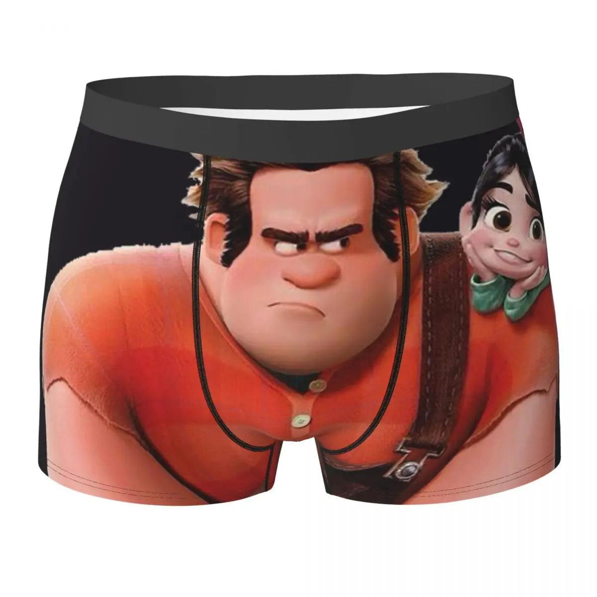 Wreck-It Ralph Men's Boxer Briefs, Breathable Underwear for Men, Boyfriend Gift