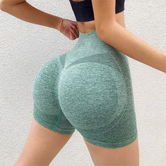 Shorts d'exercice pour femmes, nouvelle vélo, Jogging, Fitness, taille haute, Push-Up, pantalons serrés, vêtements de Yoga pour femmes