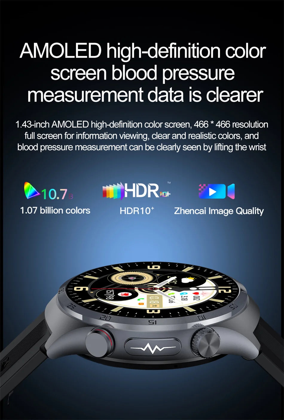 2025 santé montre intelligente NFC ECG pompe à Air pression artérielle oxygène sanguin ECG + PPG Bluetooth appel NFC montre intelligente pour hommes femmes Airbag