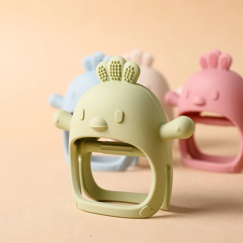 Anneau de dentition en Silicone pour bébé de 0 à 6 mois, 1 pièce, accessoires d'allaitement, anneaux de dentition Kawaii, bijoux d'allaitement, accessoires de dentition, jouets à mâcher pour bébé