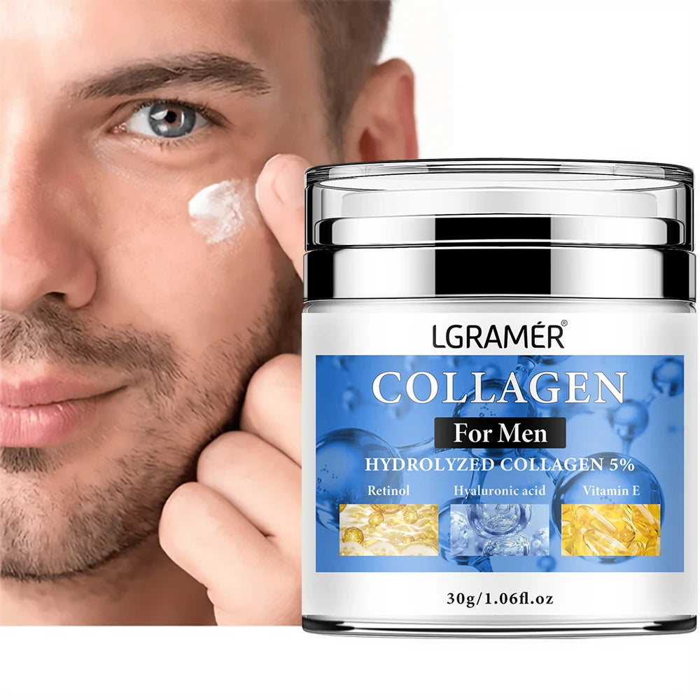 Crème Anti-rides pour hommes, élimine les rides du visage et du cou, raffermissante, hydratante, rétinol, traitement du visage, Anti-âge