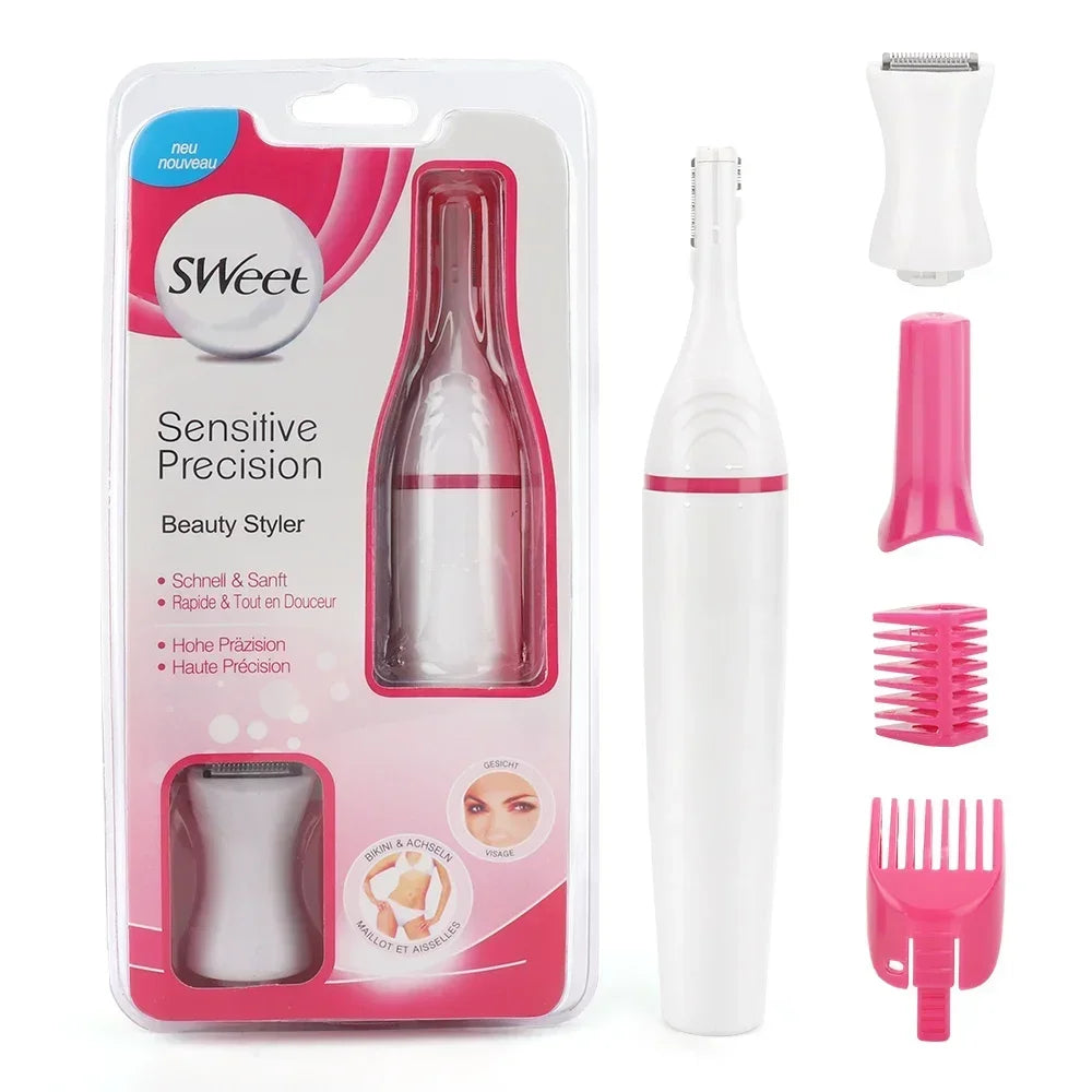 Femmes épilation électrique rasage femme Machine à raser 5 en 1 multifonction Mini rasoir tondeuse rasoir pour sourcils aisselles