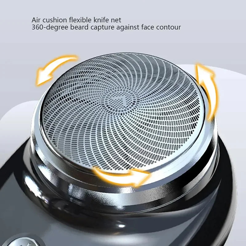 Rasoir électrique pour hommes, Charge USB, Mini rasoir de voyage de poche, confortable, facile à transporter, tondeuse à cheveux pour barbe et corps