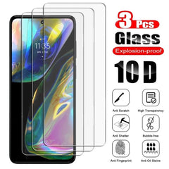 Screen protector, 3 pieces, tempered glass for Motorola Moto G86 G96 G100 Pro G56 G15 Power G05 G45 G75