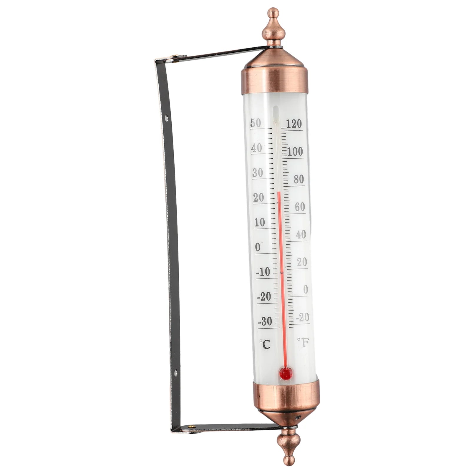Therye.com-Thermomètres extérieurs, effet bronze, mur extérieur, serre, terrasse solaire, jardin extérieur