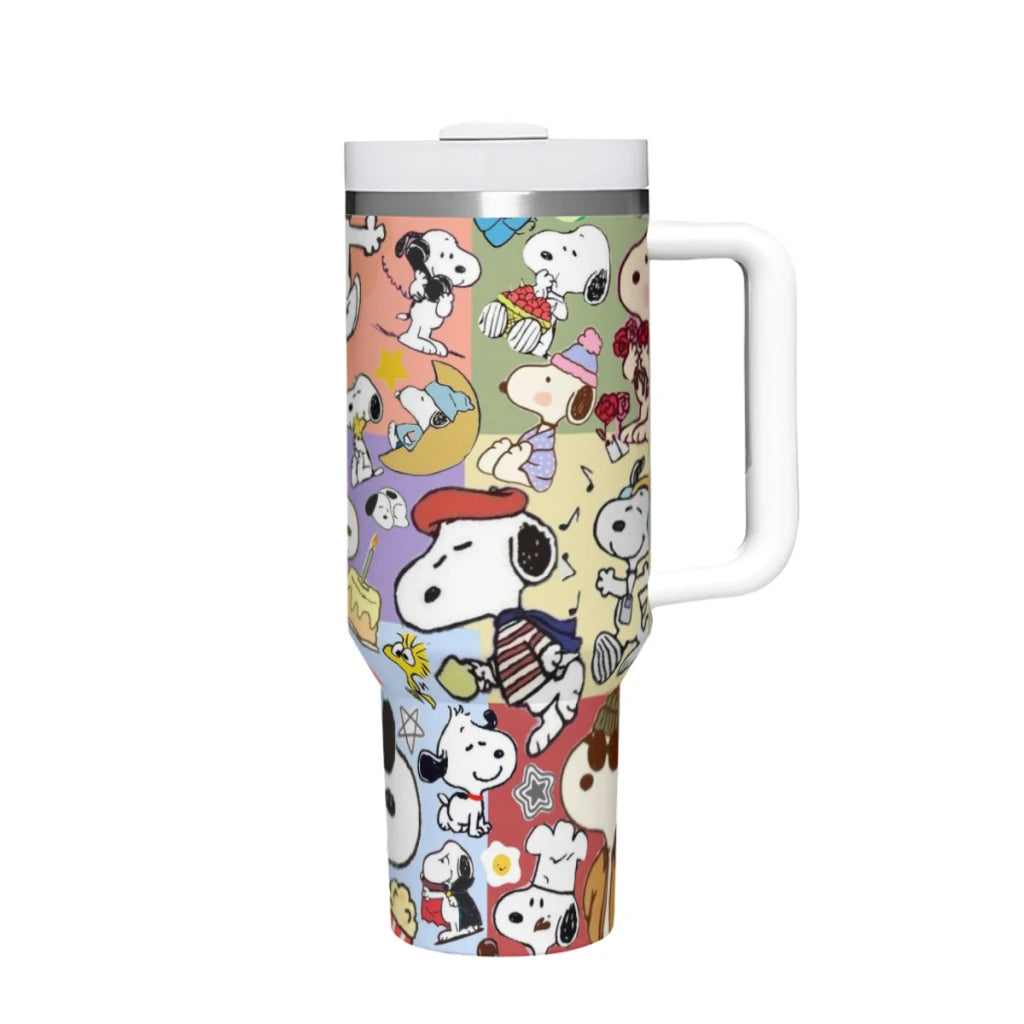 304 Stainless Steel Travel Cups for Car, Water Bottle, Tumbler, SnoAmendments, 40oz, 1200ml