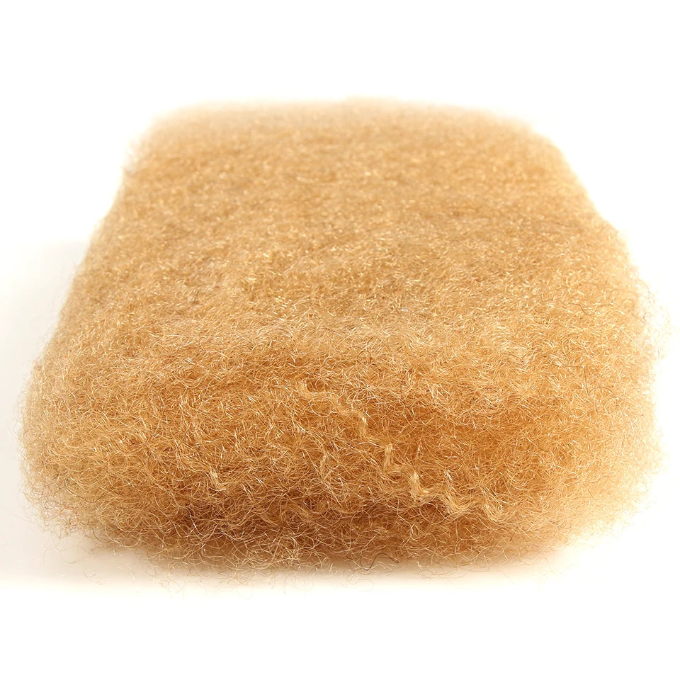 Tresses torsadées de couleur naturelle QVR, cheveux brésiliens Remy sans trame, Afro crépus, en vrac, pour tressage, 1 paquet de 50 g/pièce