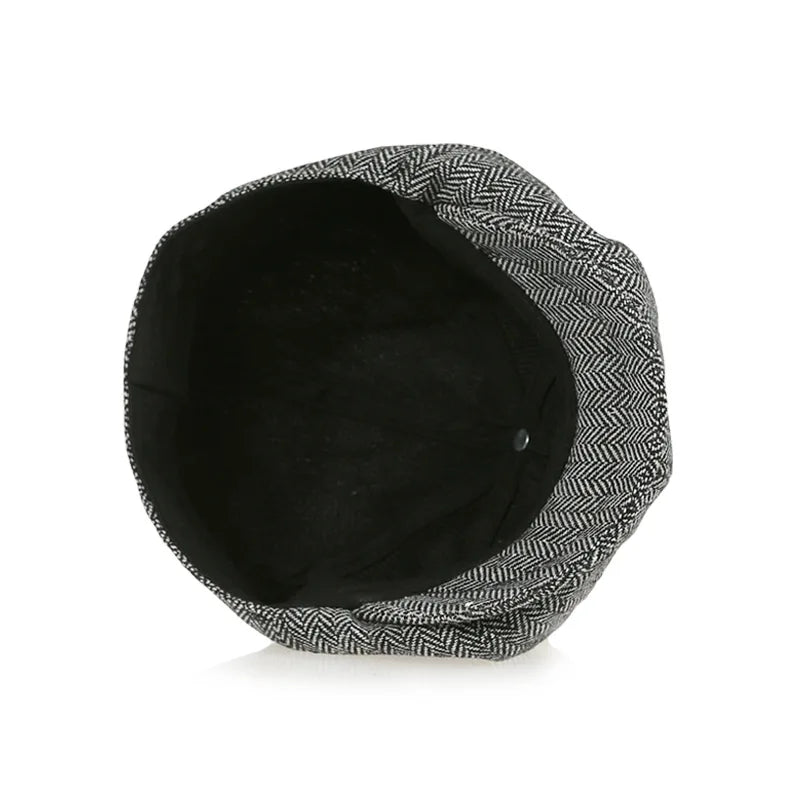 Casquette béret Vintage pour enfants, joli et élégant, chapeau de journal Ca rétro et Tweed pour enfants