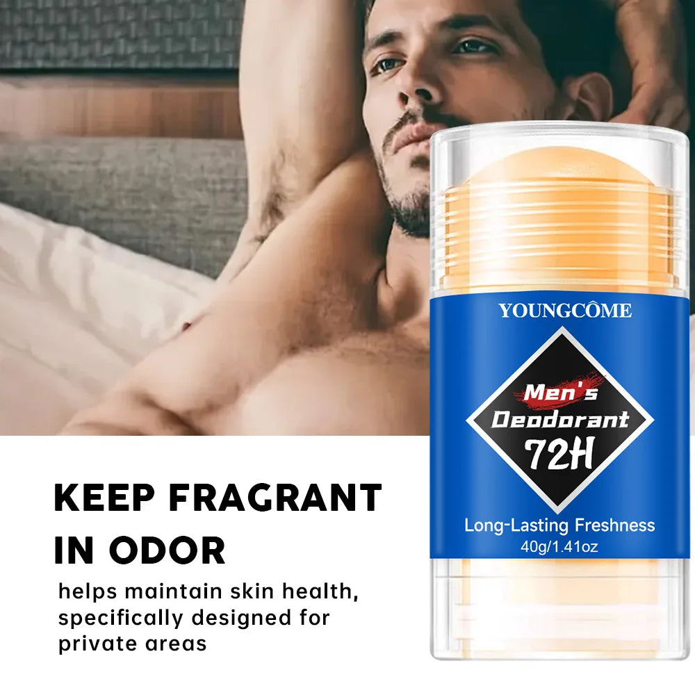 Crème anti-odeur pour hommes, mauvaise odeur, anti-transpiration, rafraîchissant, anti-sudorifique, arôme durable, déodorant, soins pour le corps