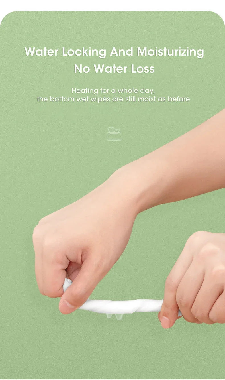 Chauffe-lingettes humides pour bébé, avec affichage LED, distributeur de serviettes humides, Portable, USB, chauffe-lingettes pour bébé, boîte chauffante pour serviettes, maison/voiture